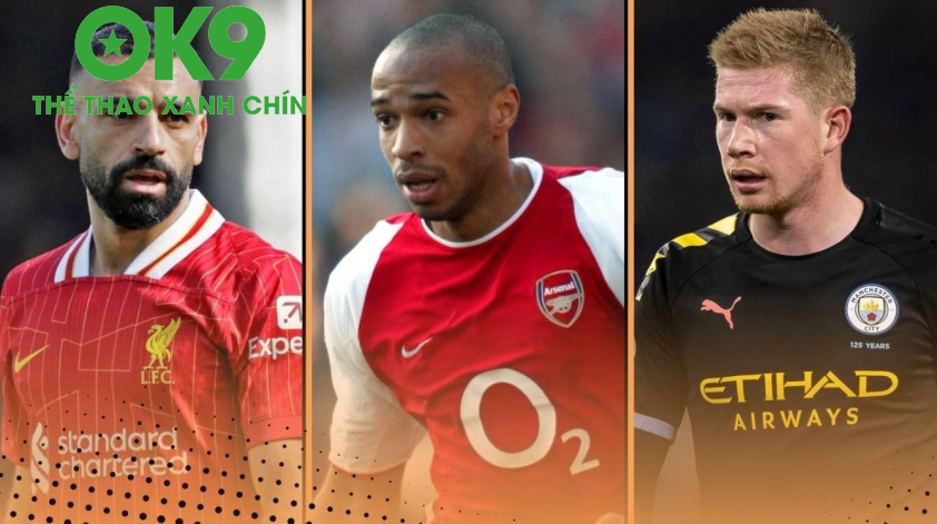 Salah còn kém 3 pha kiến tạo để phá kỷ lục kiến tạo của Henry và De Bruyne Salah còn kém 3 pha kiến tạo để phá kỷ lục kiến tạo của Henry và De Bruyne