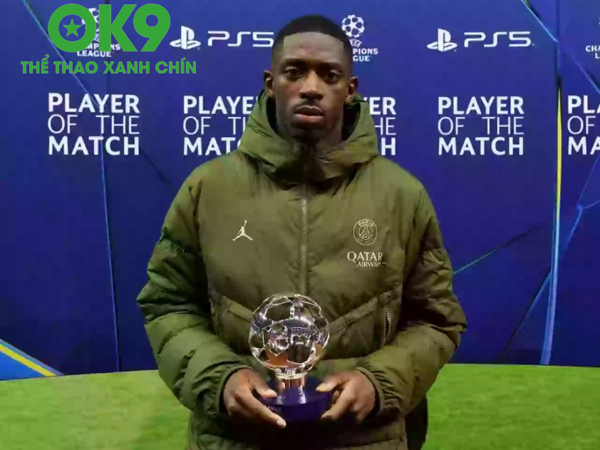 Dembele tỏ rõ sự thất vọng khi PSG thua ngược Aston Villa 2-3 ở trận tứ kết lượt về dù đã dẫn trước 2-0 (Ảnh: SPORTbible) Dembele tỏ rõ sự thất vọng khi PSG thua ngược Aston Villa 2-3 ở trận tứ kết lượt về dù đã dẫn trước 2-0 (Ảnh: SPORTbible)