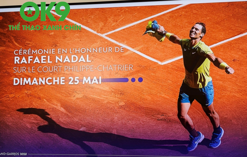 Rafael Nadal sẽ tham dự lễ tri ân tại Roland Garros vào ngày 25/5 tới Rafael Nadal sẽ tham dự lễ tri ân tại Roland Garros vào ngày 25/5 tới