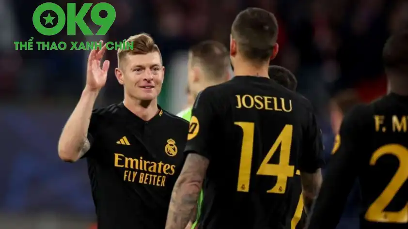 Sự ra đi của Kroos và phần nào đó là Joselu khiến Real khó đá hơn so với mùa trước. (Nguồn: Twitter) Sự ra đi của Kroos và phần nào đó là Joselu khiến Real khó đá hơn so với mùa trước. (Nguồn: Twitter)