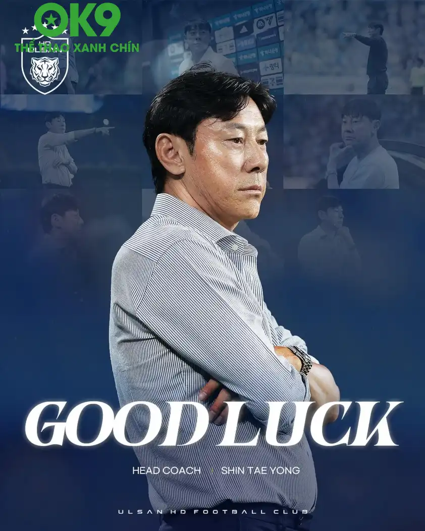 Ulsan HD thông báo sa thải HLV Shin Tae Yong