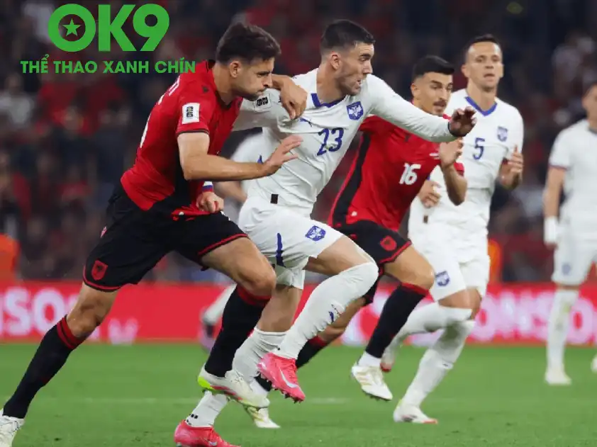 Serbia và Albania chiến đấu để có vị trí thứ 2 bảng K (Ảnh: ESPN) Serbia và Albania chiến đấu để có vị trí thứ 2 bảng K (Ảnh: ESPN)